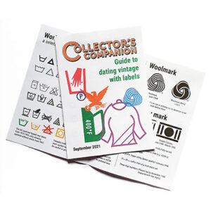 Dating with care | Vintage Clothing | The Collector's Companion | Your ...