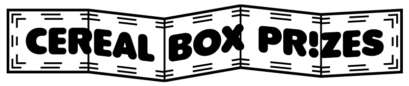 CEREAL BOX PRIZES